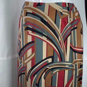 Talbots Woman Silk Blend Skirt 12W NWT